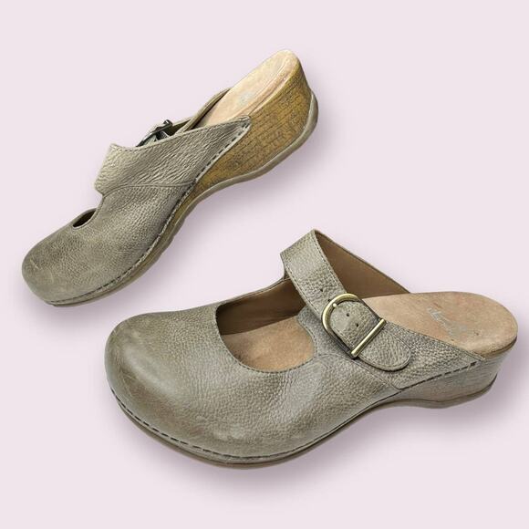 Dansko Mary Jane Mule Clogs - Picture 4 of 7